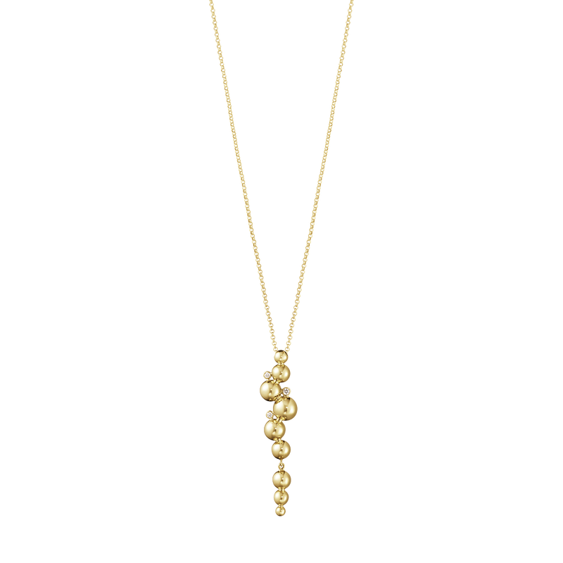 Georg Jensen Moonlight Grapes Halsband Med Hängsmycke