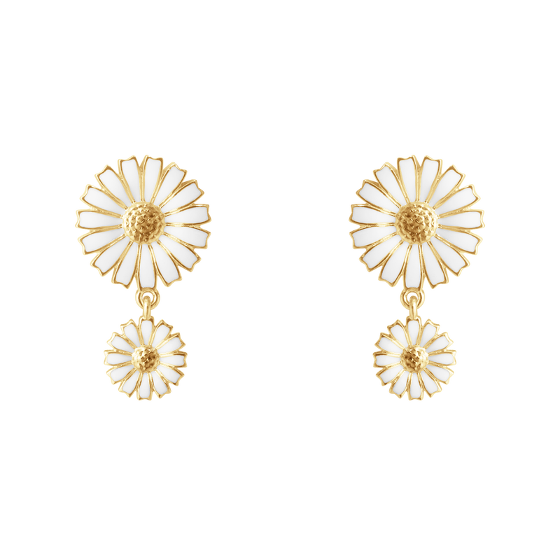 Georg Jensen Daisy Dubbla Örhängen