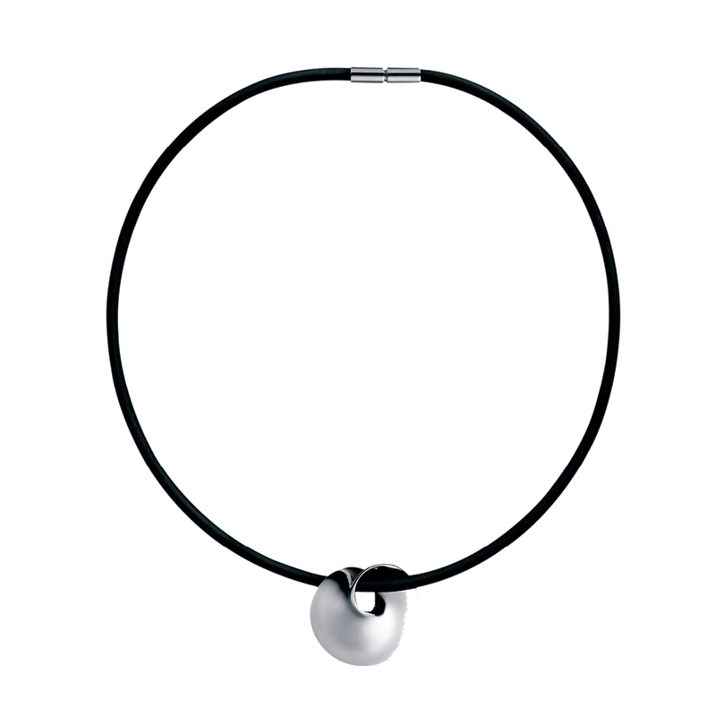Georg Jensen Moebius Necklace With Pendant