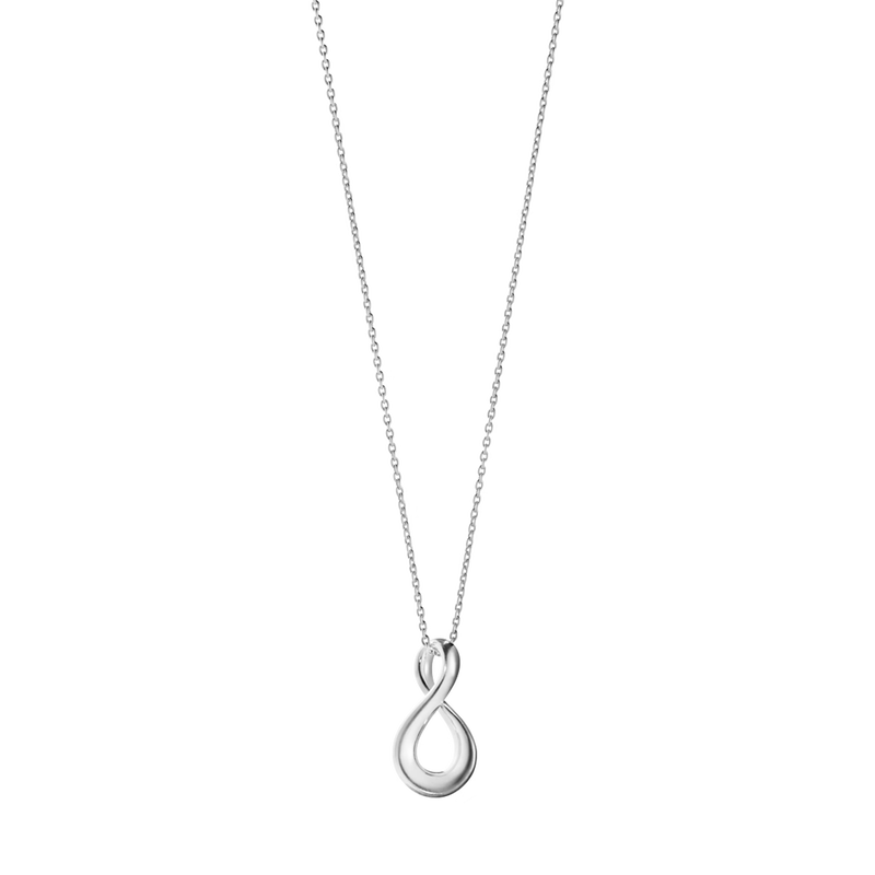 Georg Jensen Infinity Necklace With Pendant