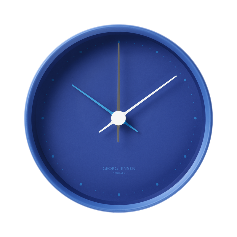 Georg Jensen Koppel Wall Clock 22cm, Blue