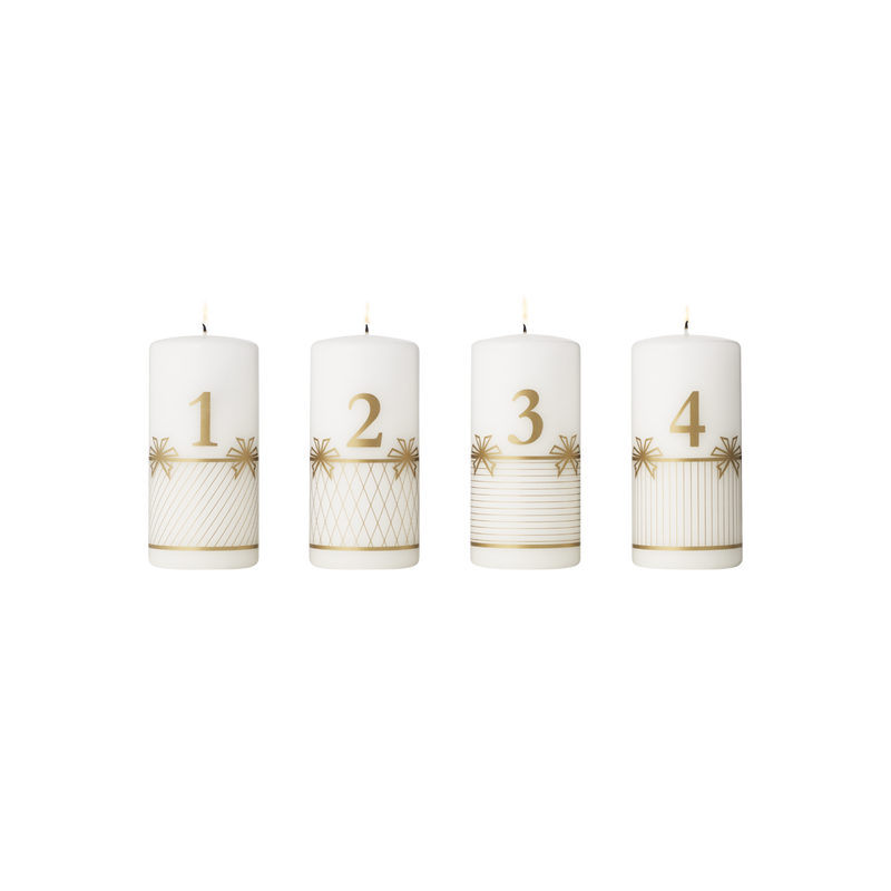 Georg Jensen 2025 Adventslys, 4 Stk.