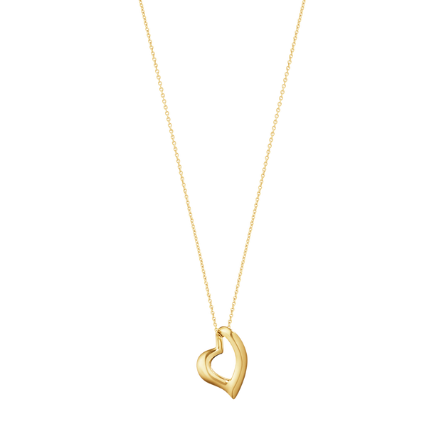 Explore gold and silver heart pendants and necklaces | Georg Jensen