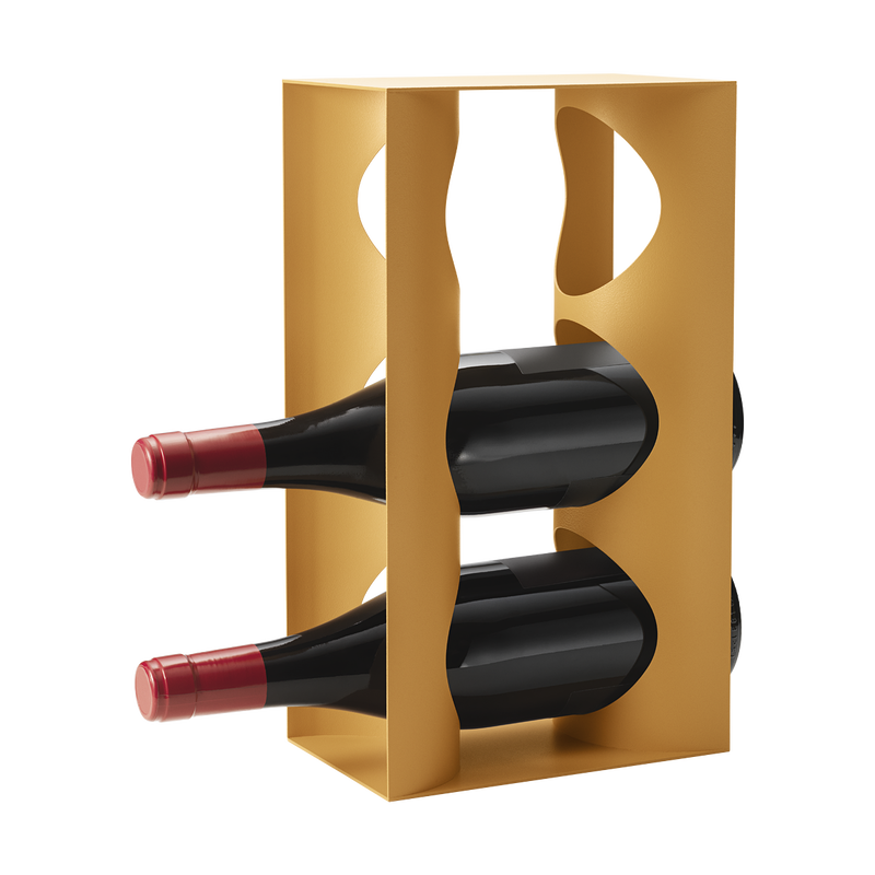 Georg Jensen Alfredo Wine Rack, Saffron Yellow
