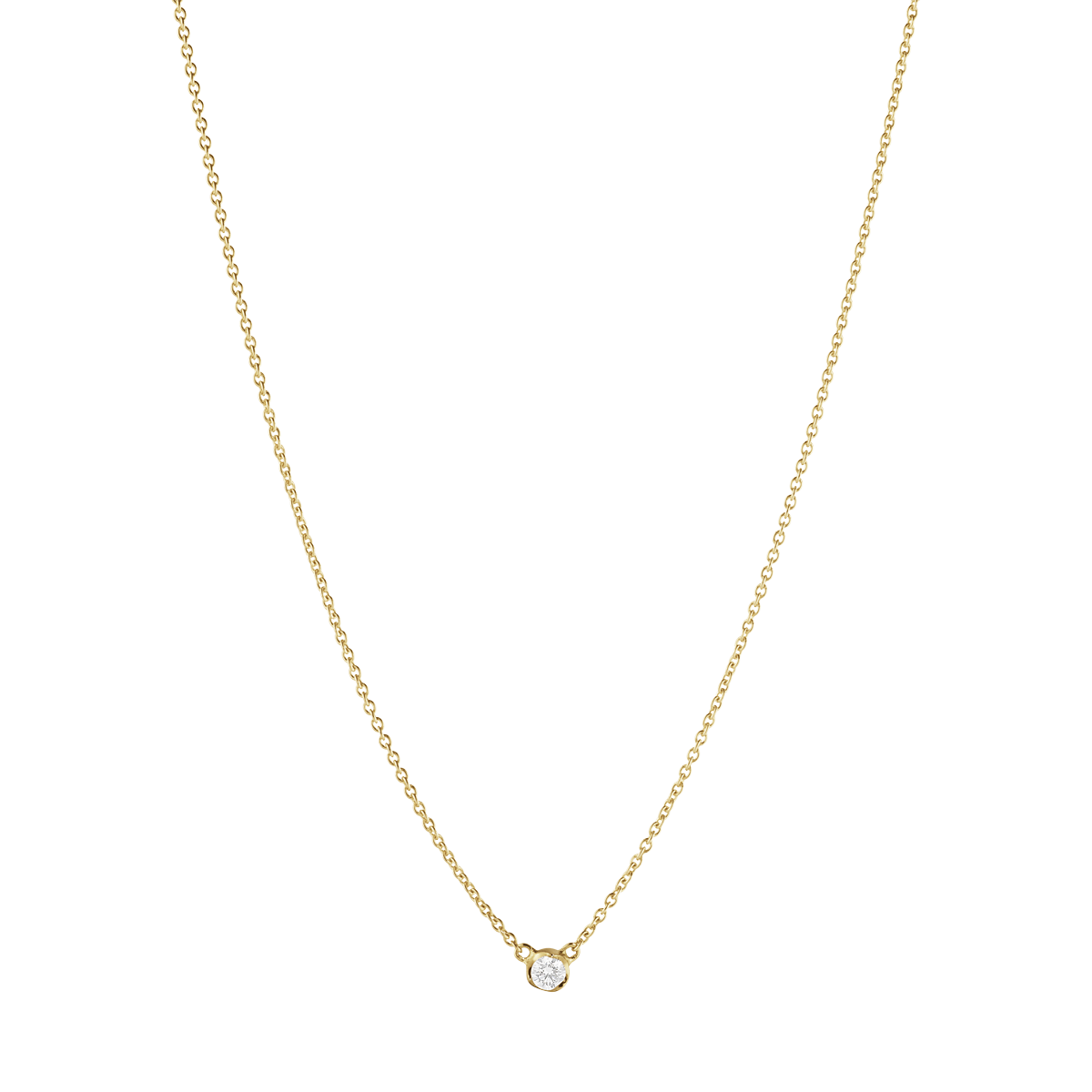GEORG JENSEN SIGNATURE DIAMONDS, Pendant, in 18kt gold and diamonds