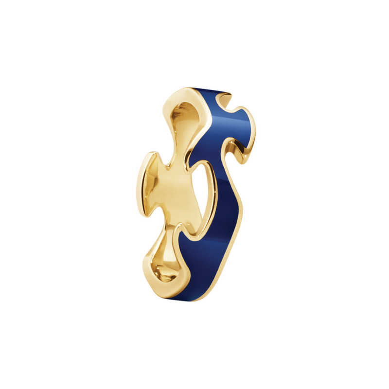 Georg Jensen Fusion Mittring, Blå