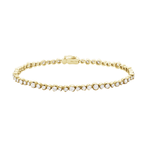 GEORG JENSEN SIGNATURE DIAMONDS, Tennis Bracelet, in 18kt gold and diamonds