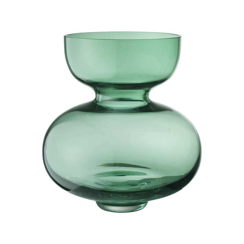 Georg Jensen Alfredo Vase, Light Green