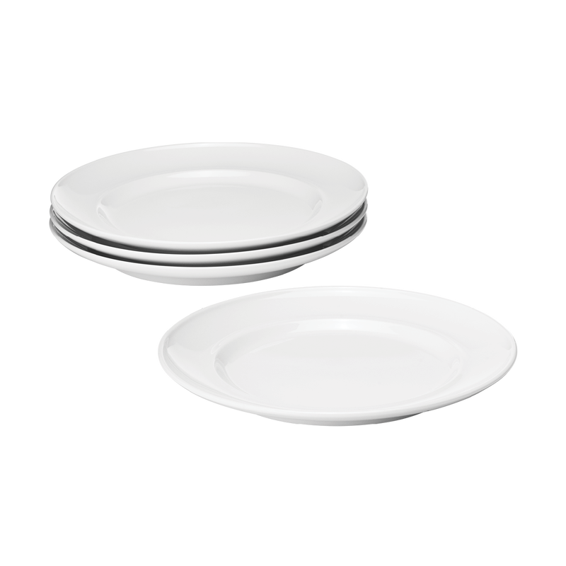 Georg Jensen Koppel Lunchtallrikar, Set Om 4 St.