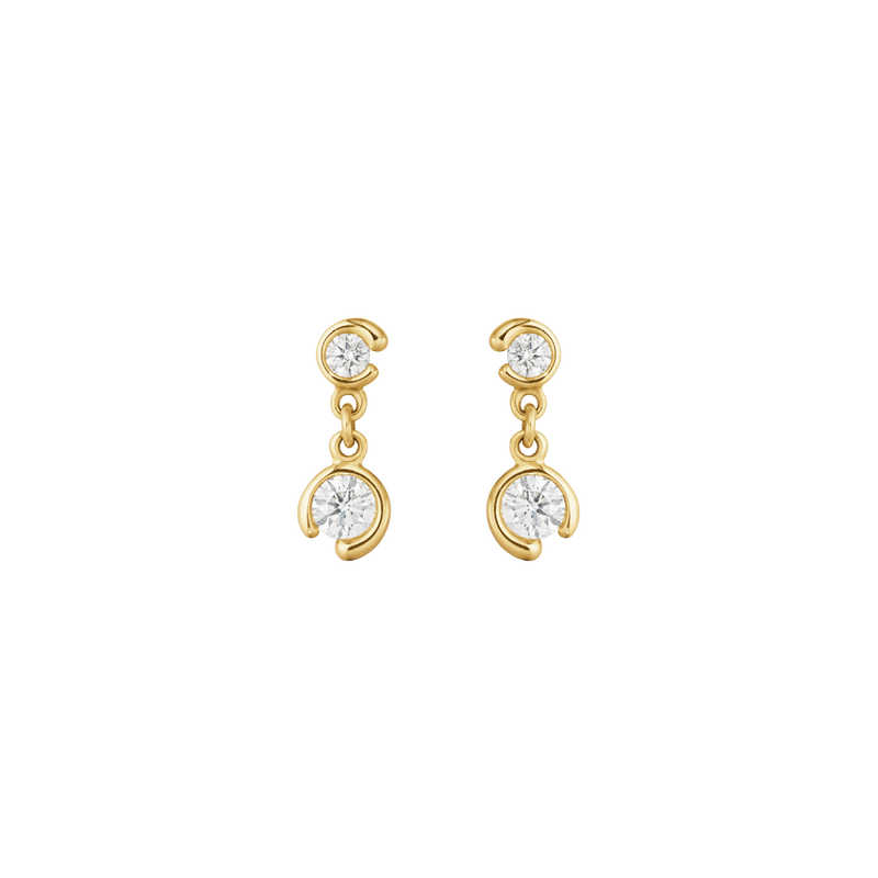 Georg Jensen Mercy Double Solitaire Earring