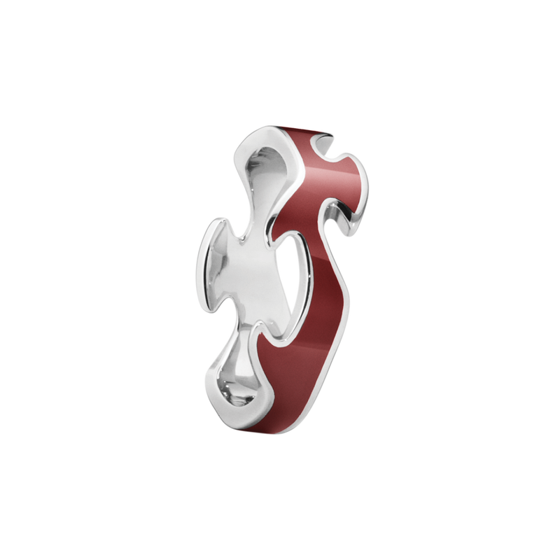 Georg Jensen Fusion Mittring, Röd