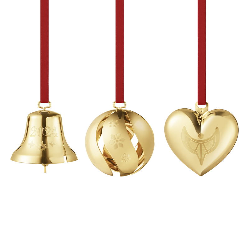 Georg Jensen 2024 Prydnadsset, 3 Delar
