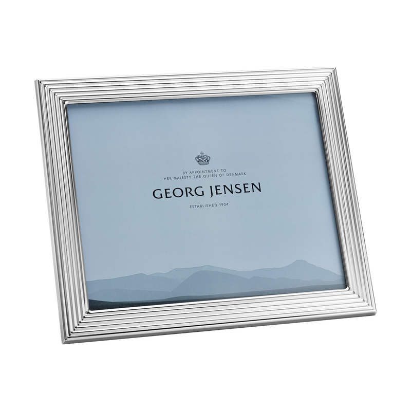 Georg Jensen Bernadotte Rahmen, Groß in Design Inspiriert Von Sigvard Bernadotte in 25x20 Cm (10x12 In)