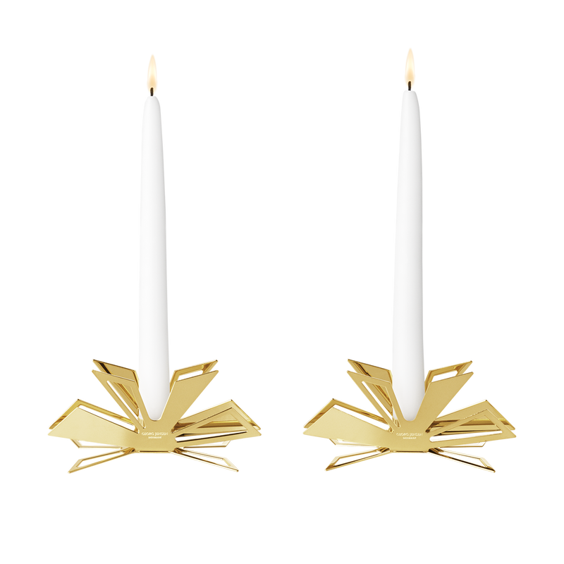 Georg Jensen 2025 Taper Candleholders, 2pcs