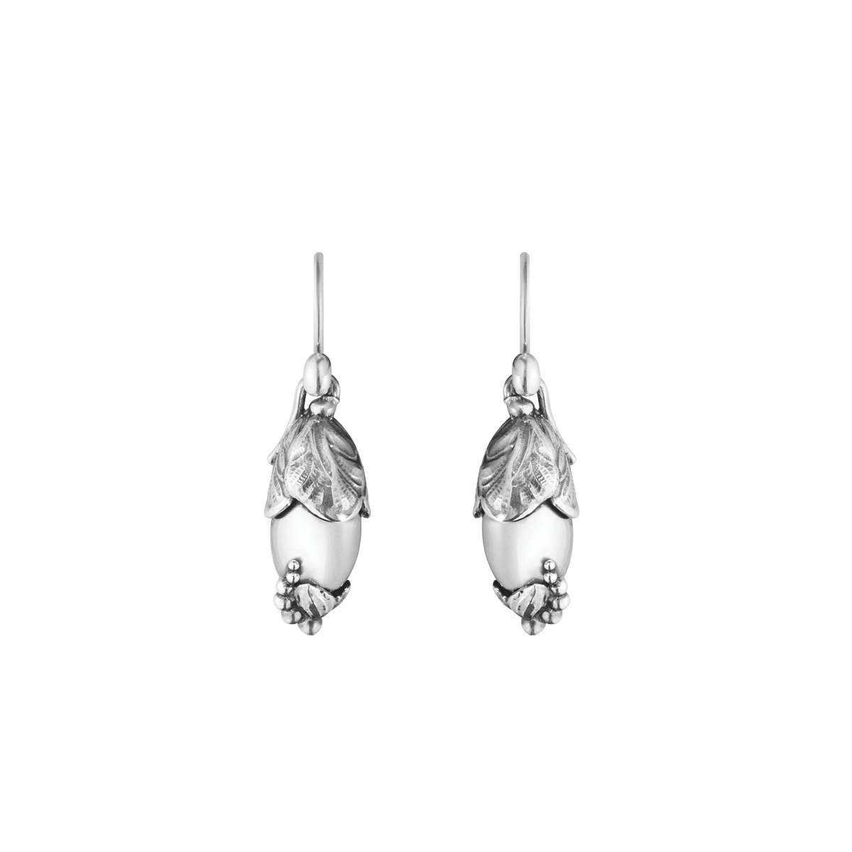 2024 HERITAGE Earrings I Georg Jensen   20001394 2024 HERITAGE EARRING SILVER  