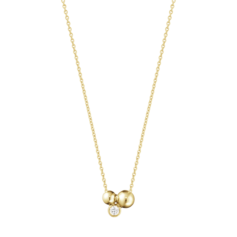 Georg Jensen Moonlight Grapes Necklace With Pendant