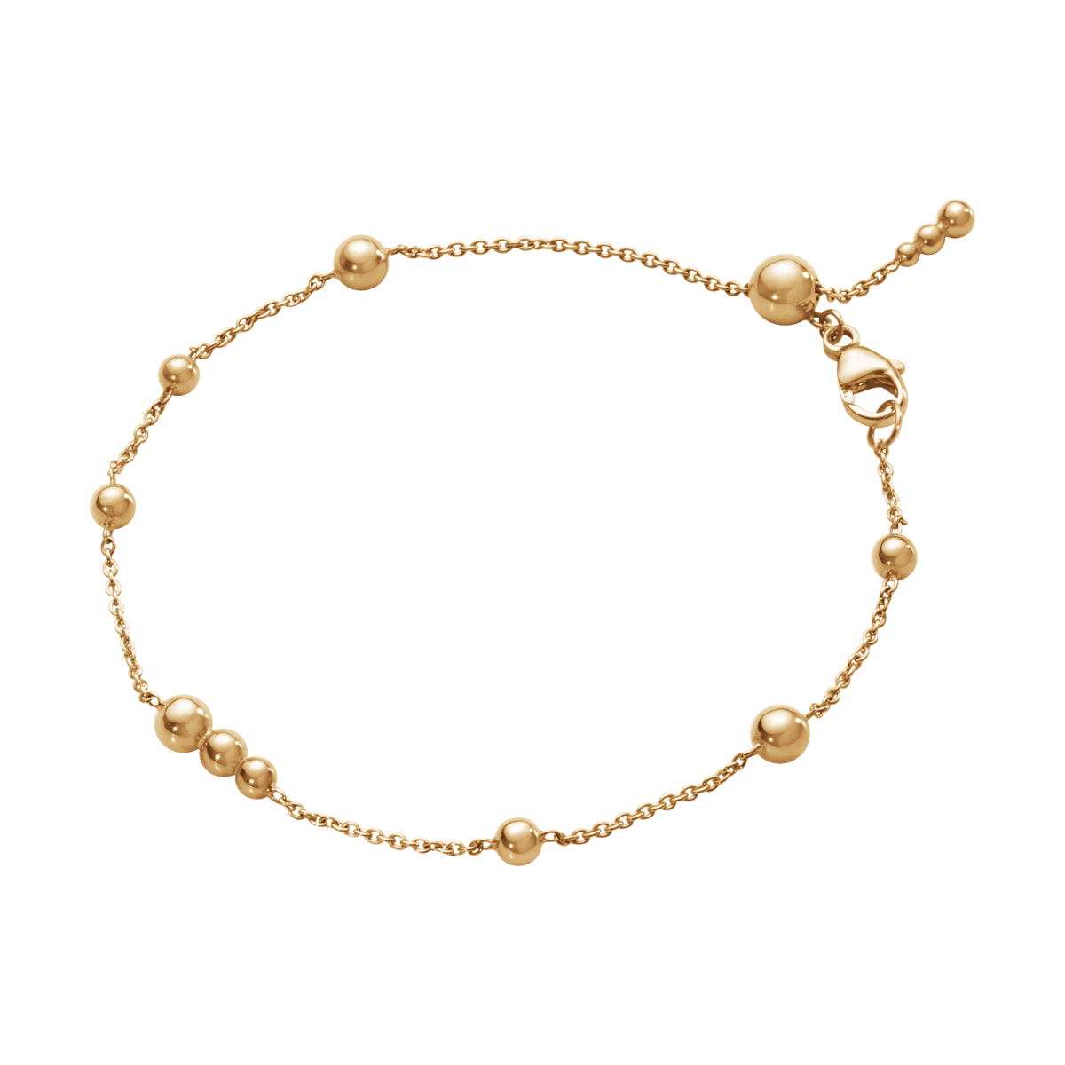 Moonlight Grapes rose gold fine bracelet | Georg Jensen